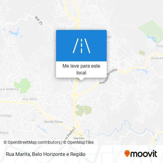 Rua Marita mapa