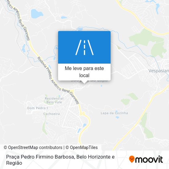 Praça Pedro Firmino Barbosa mapa