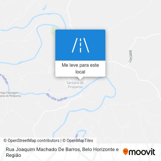 Rua Joaquim Machado De Barros mapa