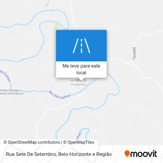 Rua Sete De Setembro mapa