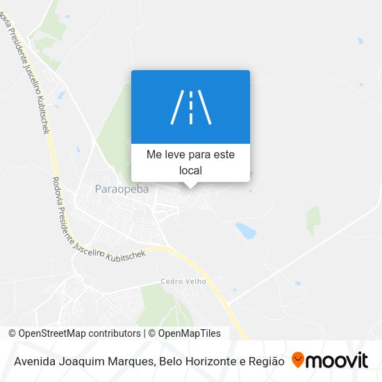Avenida Joaquim Marques mapa