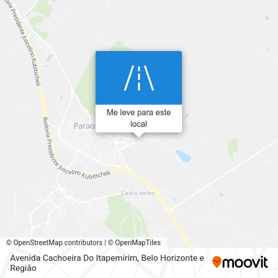 Avenida Cachoeira Do Itapemirim mapa