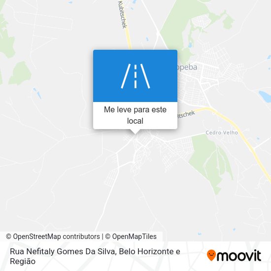 Rua Nefitaly Gomes Da Silva mapa