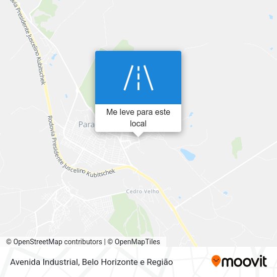 Avenida Industrial mapa