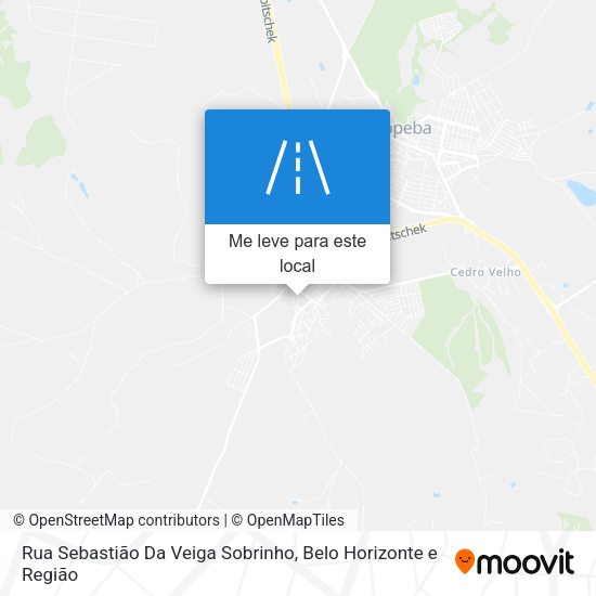 Rua Sebastião Da Veiga Sobrinho mapa