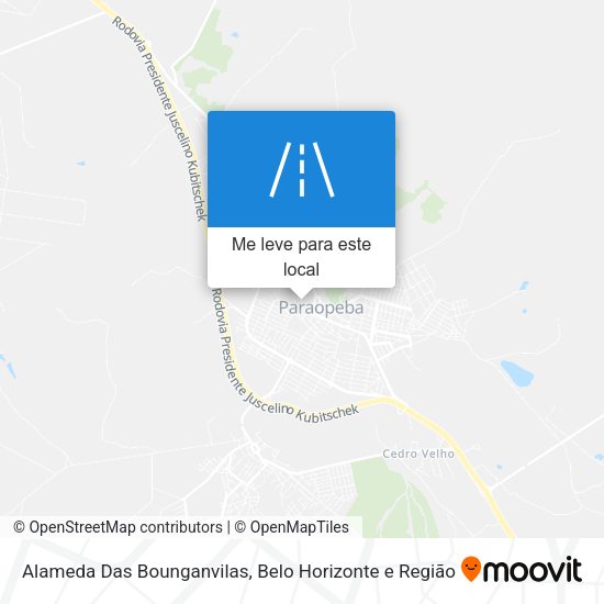 Alameda Das Bounganvilas mapa