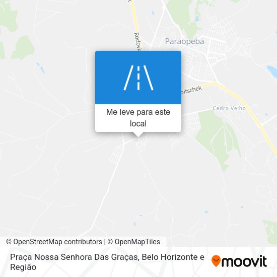 Praça Nossa Senhora Das Graças mapa