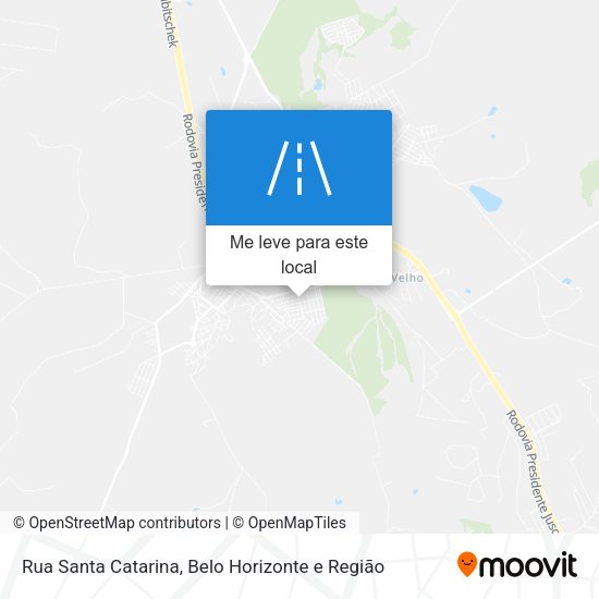 Rua Santa Catarina mapa