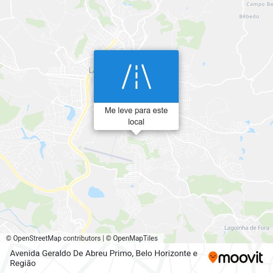 Avenida Geraldo De Abreu Primo mapa