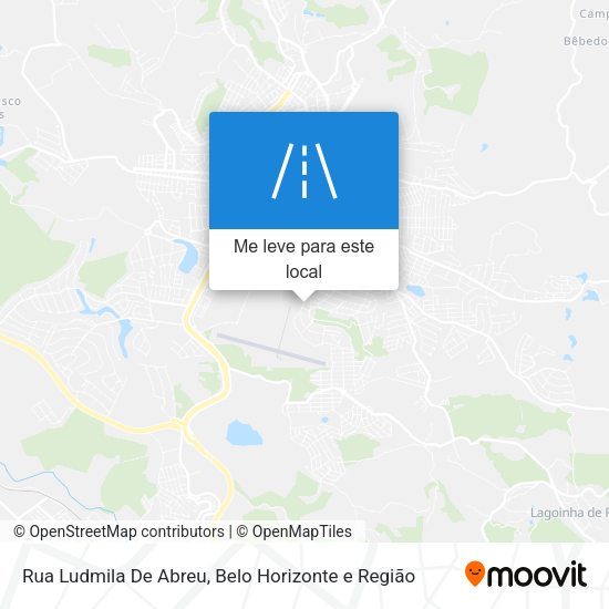 Rua Ludmila De Abreu mapa