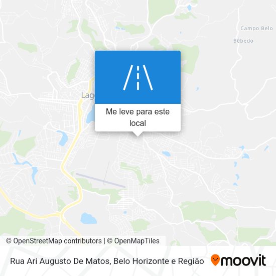 Rua Ari Augusto De Matos mapa