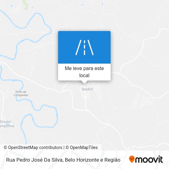 Rua Pedro José Da Silva mapa