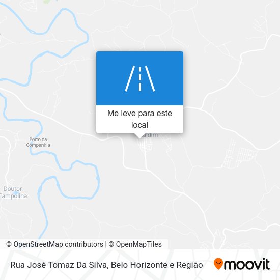 Rua José Tomaz Da Silva mapa