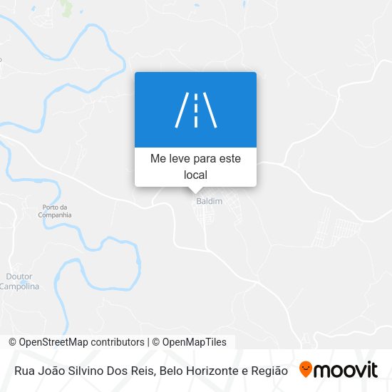 Rua João Silvino Dos Reis mapa