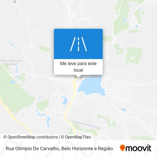 Rua Olímpio De Carvalho mapa