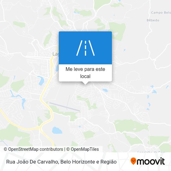 Rua João De Carvalho mapa