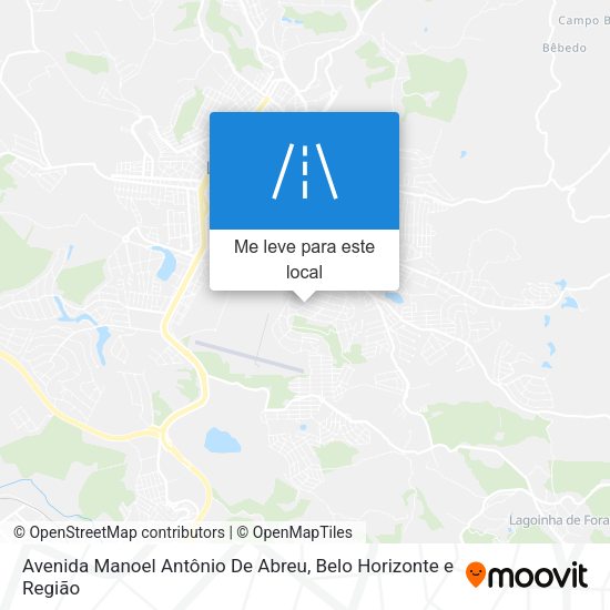 Avenida Manoel Antônio De Abreu mapa