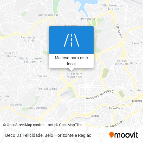 Beco Da Felicidade mapa