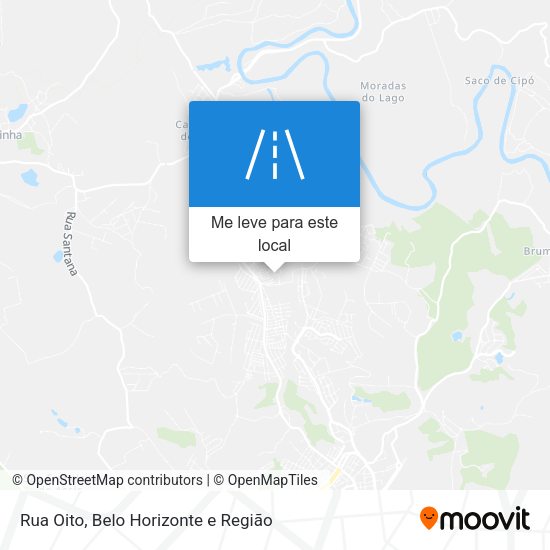 Rua Oito mapa