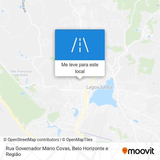 Rua Governador Mário Covas mapa