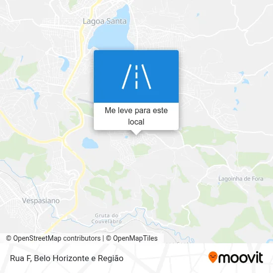 Rua F mapa