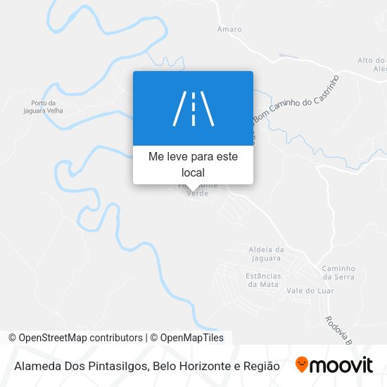 Alameda Dos Pintasilgos mapa