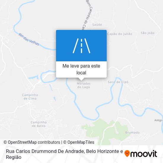 Rua Carlos Drummond De Andrade mapa