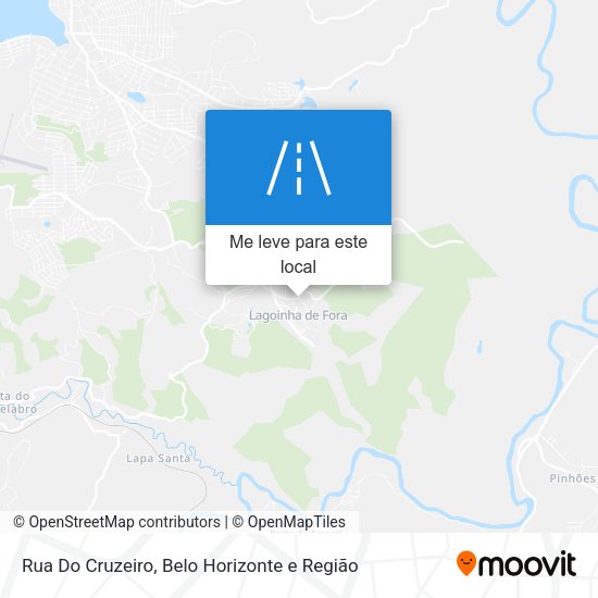 Rua Do Cruzeiro mapa