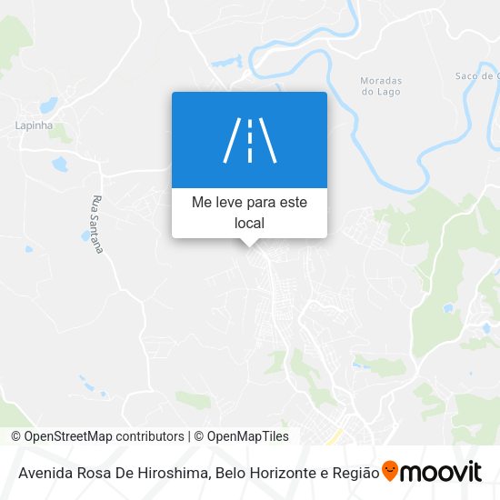 Avenida Rosa De Hiroshima mapa