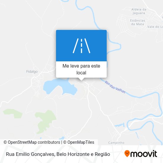 Rua Emilio Gonçalves mapa
