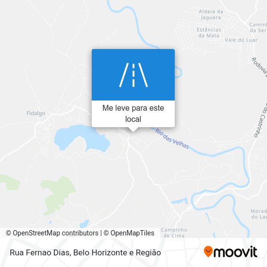 Rua Fernao Dias mapa