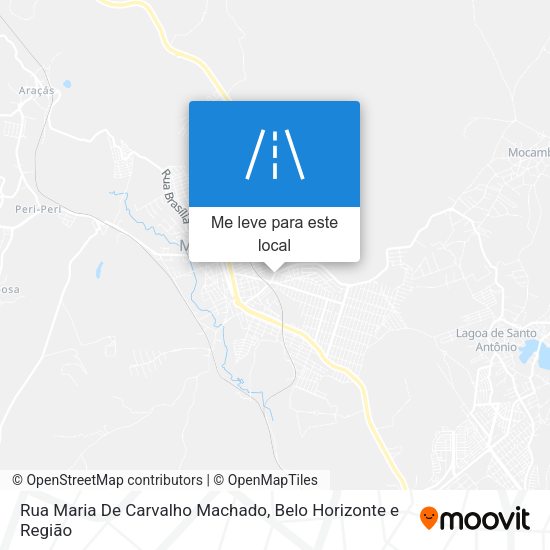 Rua Maria De Carvalho Machado mapa