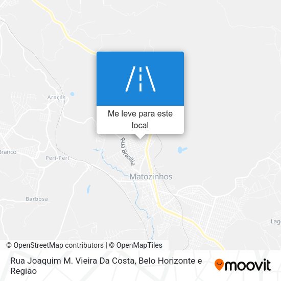 Rua Joaquim M. Vieira Da Costa mapa