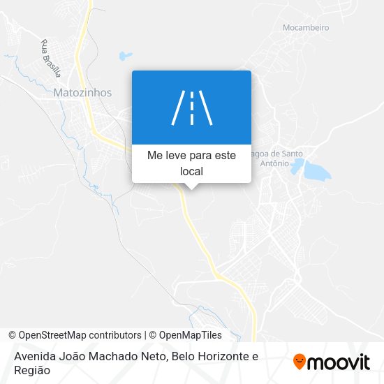 Avenida João Machado Neto mapa