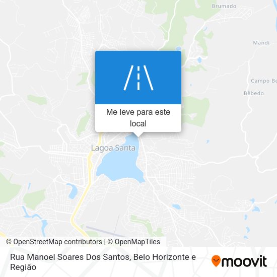 Rua Manoel Soares Dos Santos mapa