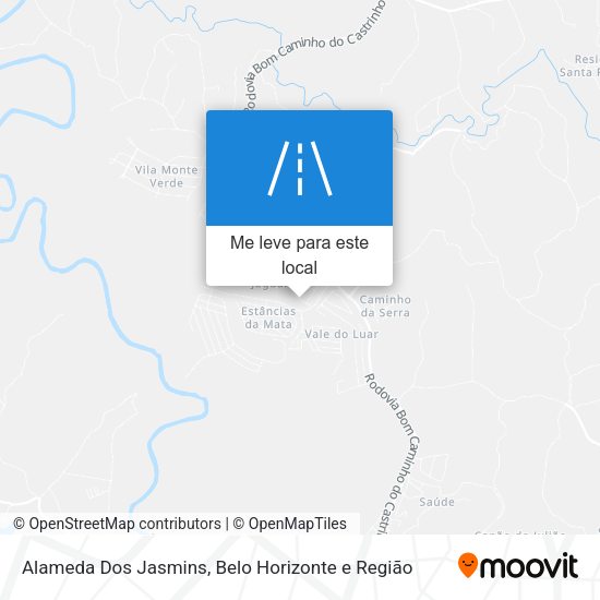 Alameda Dos Jasmins mapa