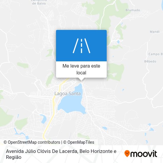 Avenida Júlio Clóvis De Lacerda mapa