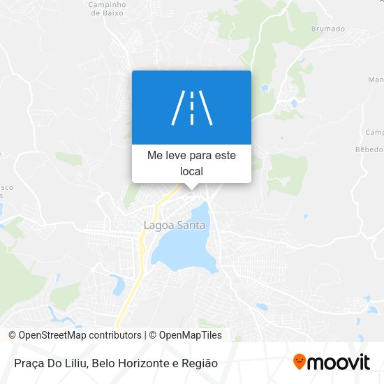 Praça Do Liliu mapa