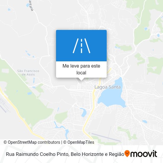 Rua Raimundo Coelho Pinto mapa