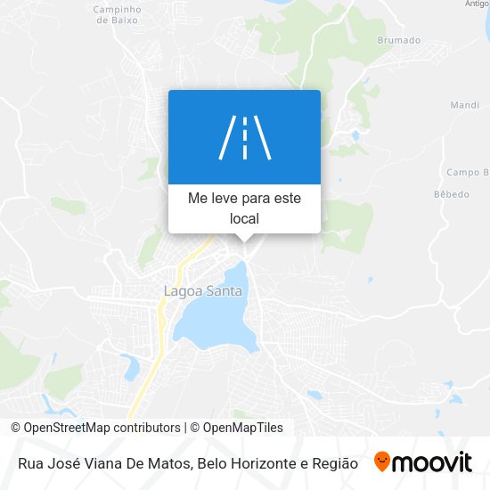 Rua José Viana De Matos mapa