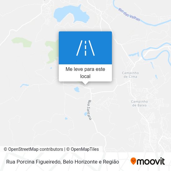 Rua Porcina Figueiredo mapa
