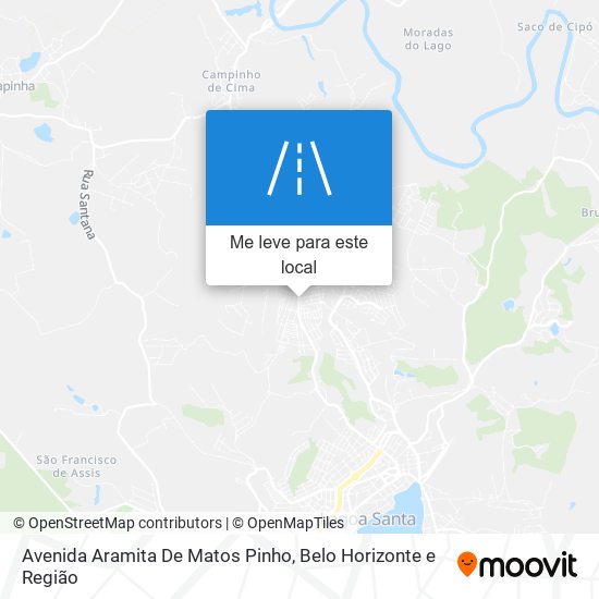 Avenida Aramita De Matos Pinho mapa