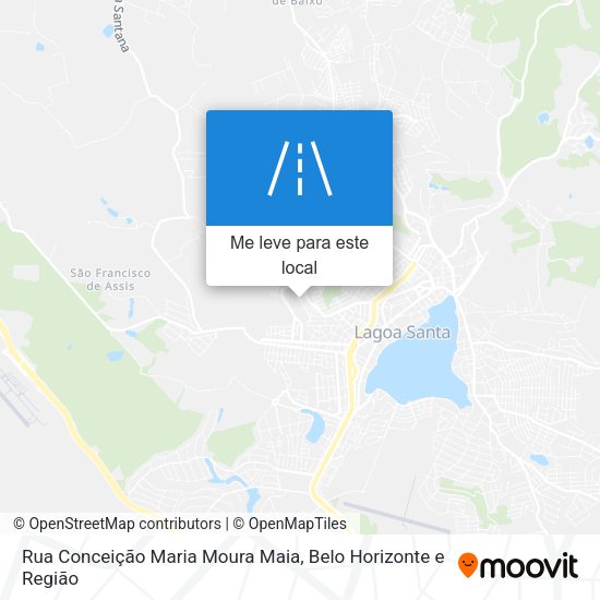 Rua Conceição Maria Moura Maia mapa