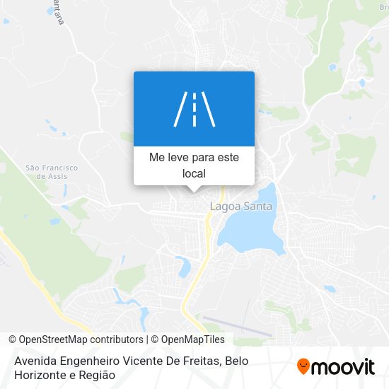 Avenida Engenheiro Vicente De Freitas mapa
