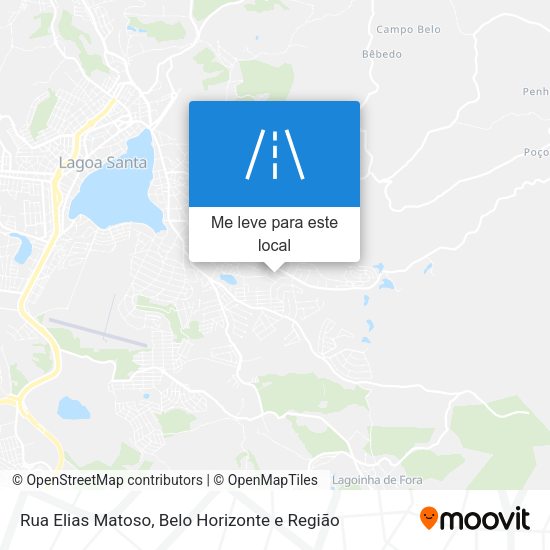 Rua Elias Matoso mapa