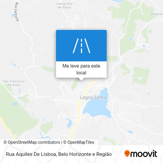 Rua Aquiles De Lisboa mapa