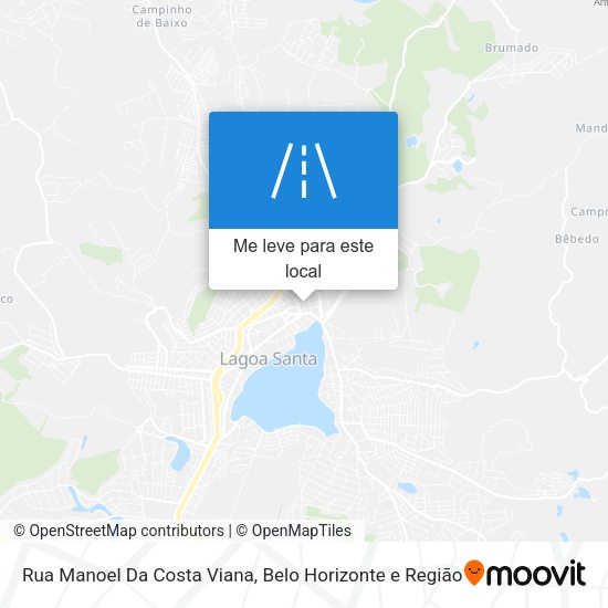 Rua Manoel Da Costa Viana mapa