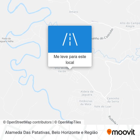 Alameda Das Patativas mapa
