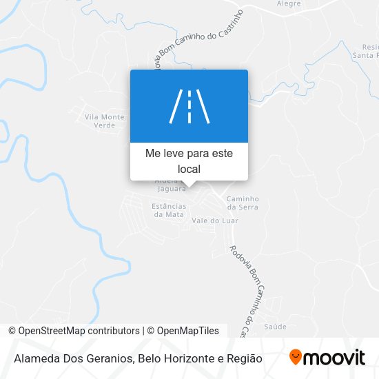 Alameda Dos Geranios mapa