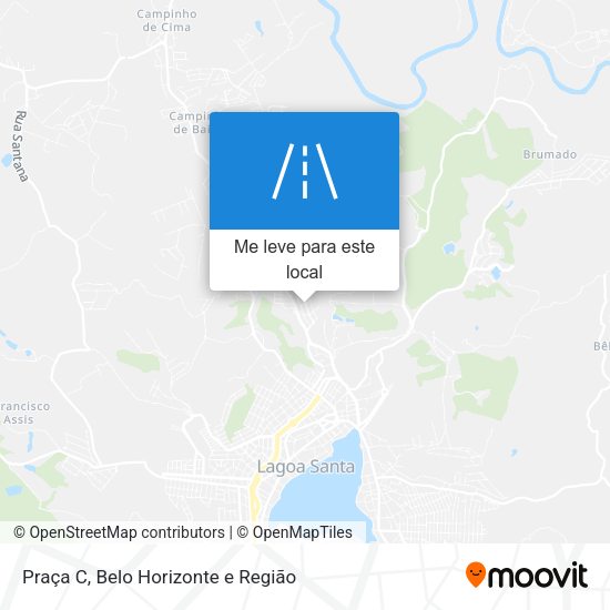 Praça C mapa